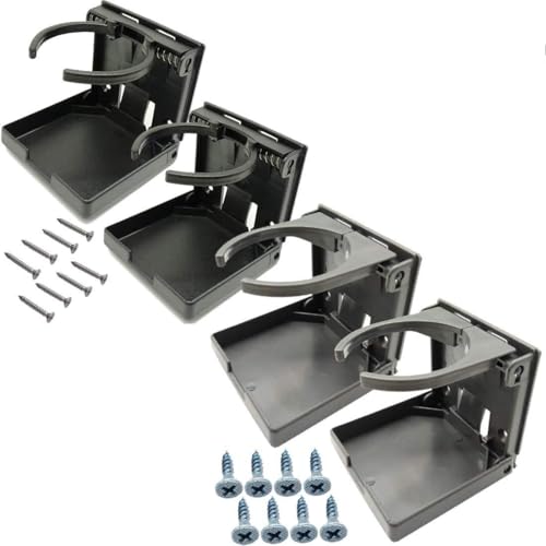 Portavasos Ajustable Plegable 4PCS para Auto y Barco miniatura 1