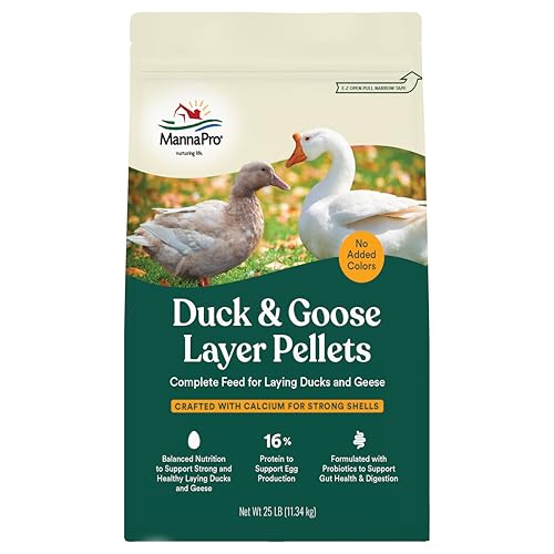 Manna Pro Duck Layer Pellet | High Protein for Increased Egg Production | Formulated with Probiotics...