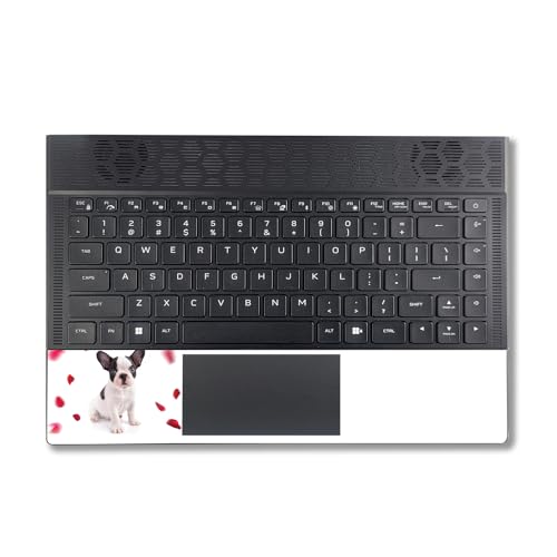 Image of MightySkins Skin Compatible with Alienware X14 R2 (2023) Full Wrap Kit - Furry Frenchie | Protective, Durable, and Unique Vinyl Decal wrap Cover | Easy to Apply & Change Styles | Made in The USA