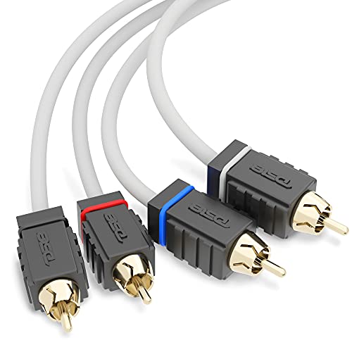 Ds18 Mofcr-6Ft.4Ch 6 Foot 4 Channel Waterproof Ofc Marine Rca Audio Interconnect Stereo Cable - 6 Feet #TOP5