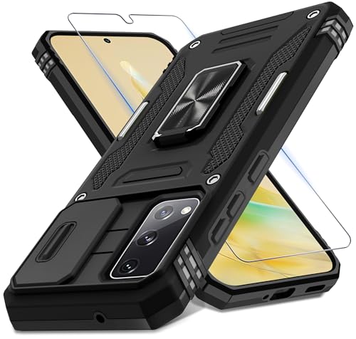 Coque Samsung S20 FE antichoc militaire à béquille et anneau