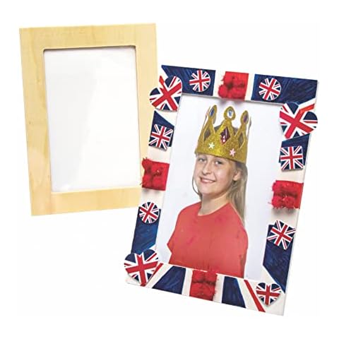Baker Ross ET128 Wooden Photo Frames Pack Cover