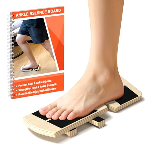 Ankle Balance Board & Ankle Strengthener - Non-Slip Axis Board