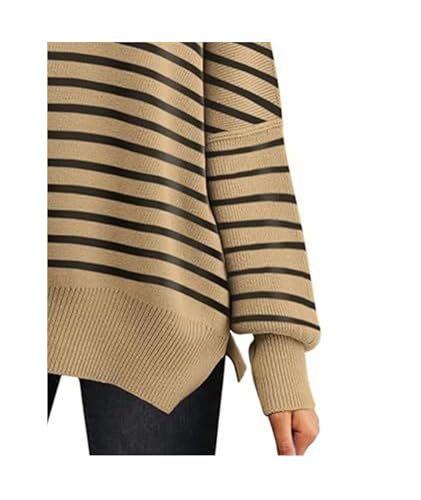 Image of SEMATOMALA Women's Oversized Plain Batwing Sweaters Fall Winter Crewneck Trendy Pullover Knit Jumper Tops