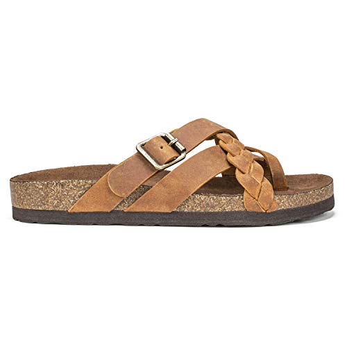 Image of White Mountain Women's Harrington Braided Footbed Sandal