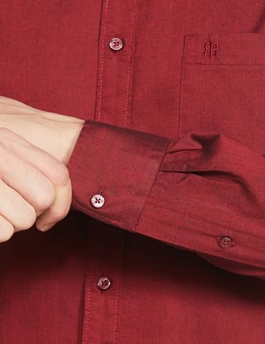 Image of Raymond Men's Solid Slim Fit Shirt