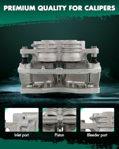 Image of SCITOO 18B4798A 18B4799A Front Left & Right Brake Calipers w /Bracket for Buick for Rainier,for Chevrolet for SSR /for Trailblazer,for GMC for Envoy,for Isuzu for Ascender,for Oldsmobile for Bravada