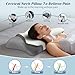 Cervical Neck Pillow for Pain Relief, Bed Pillows for Sleeping, Ergonomic Cooling Pillow, Orthopedic Contour Pillow for Side Back Stomach Sleepers,Neck Support Memory Foam Pillows with Pillow Covers