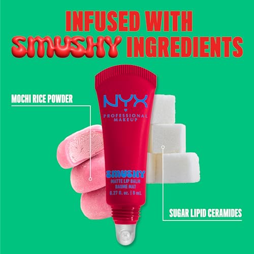 NYX Professional Makeup Smushy Baume Lèvres Teinté Mat Sassy Stuff