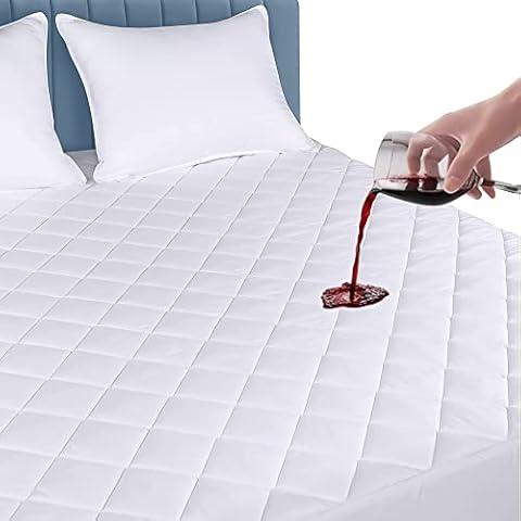 Sunshine Comforts Waterproof Mattress Protector Double Bed Cover