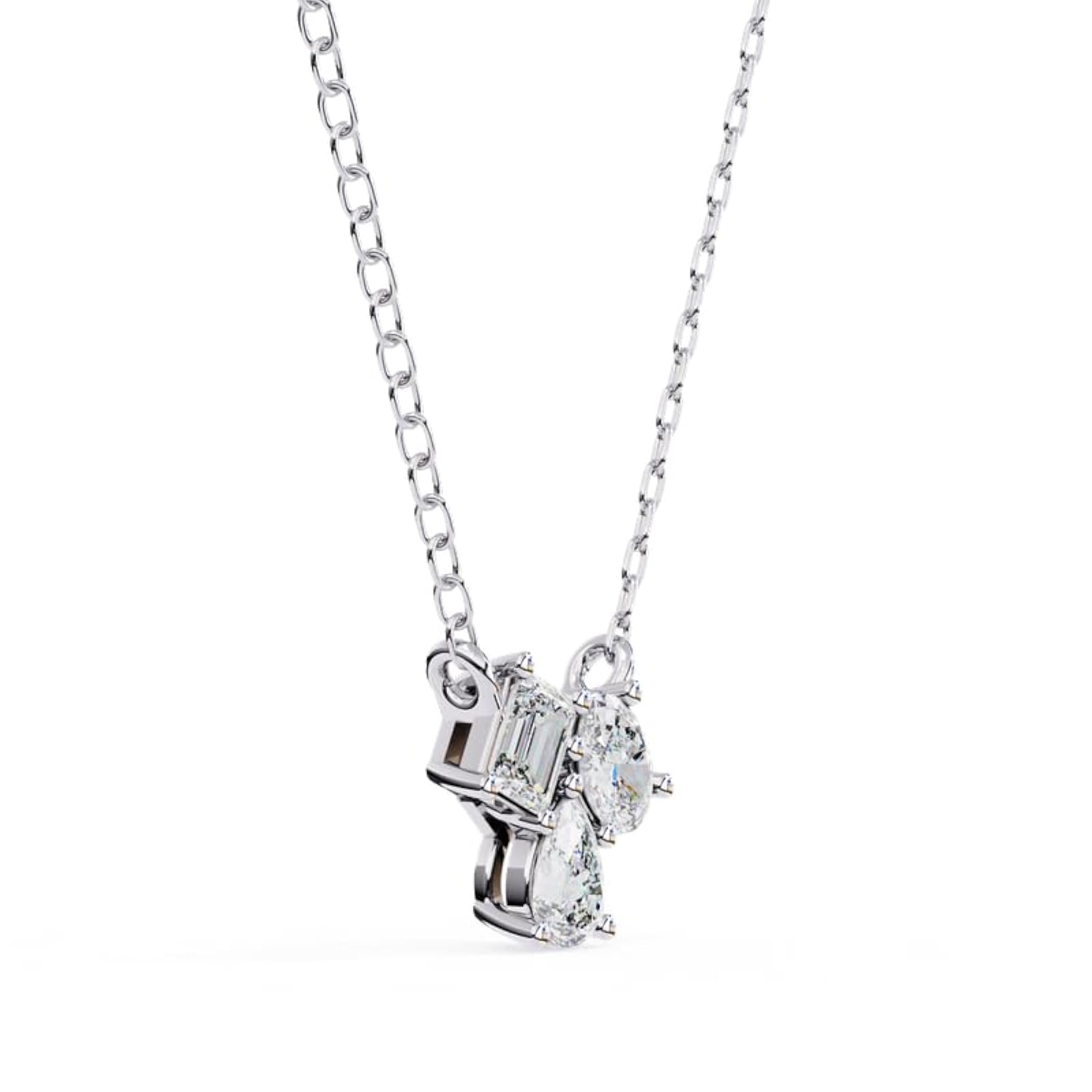 Women's 925 Sterling Silver Necklace, Pure Hallmarked Silver