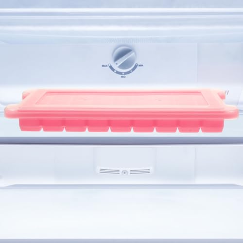 BESPORTBLE 3 piezas bandeja de hielo de silicona rosa miniatura 6