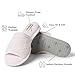 Dearfoams Women's Beatrice Side Gore Slide Slipper, Fresh Pink, Large