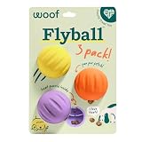 WOOF Flyball Fetch Ball 3-Pack