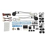 TABODD Elektrische Universal EFH Fensterheber NACHRÜST-Set,Elektrischer Fensterheberschalter Umrüstsatz Universal Elektrischer Auto-Fensterheber-Schalter-Kit für 2-türige Pickup Trucks, Vans, SUVs