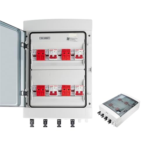 Coffret de combinaison solaire photovoltaïque 4 entrées CC 500V pour installation extérieure
