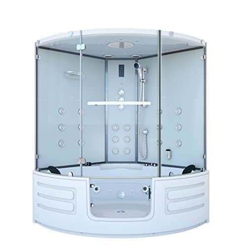 AcquaVapore Dampfdusche Whirlpool Dusche Duschkabine K70-WS-TH-ALL 150x150cm