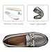 COOL COSER C Women's Casual Comfort Loafers Slip on Flat Shoes Women's Penny Loafers with Arch Support Women Dressy Moccasins (Gunmetal PU,8)