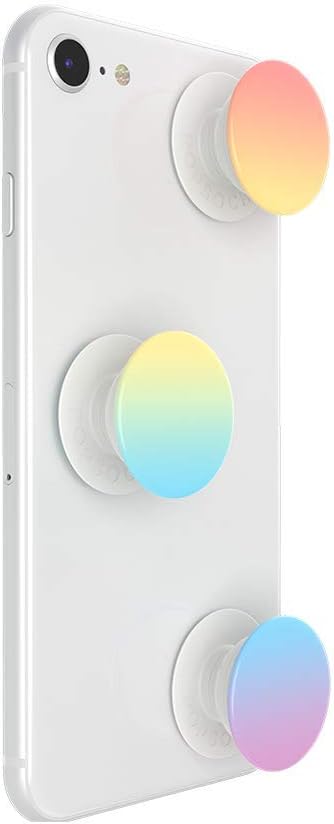 PopSockets PopMinis: Mini Grips for Phones & Tablets (3 Pack) - Misty Rainbow