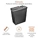 AmazonBasics - Destructora de papel, tarjetas de crédito y CD con recipiente...