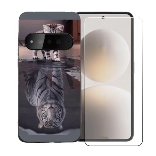 BMPNLSZ �K�p Brain Natural AI Phone+HD�����K���X�ɓK�����ėpTPU�ی�J�o�[�A�V���J�Q���V�F���o���p�[�ی�o�b�N�V�F��-�K�p Brain Natural AI Phone�ɓK����9�d�x�X�N���b�`�h�~�X�N���[���ی�J�o�[ B