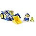 Paw Patrol: Search & Rescue, Rubble Rescue Bulldozer Vehicle with 2 Figures, Police Car Toy with Pull-Back Action, Kids Toys for Boys & Girls Ages 3+