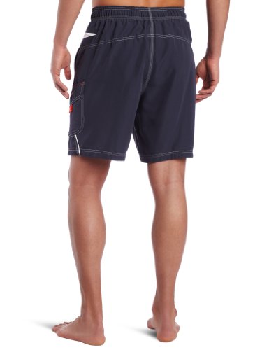 Speedo Men's Marina Swim Trunk- Manufacturer , Granite, Large #TOP1