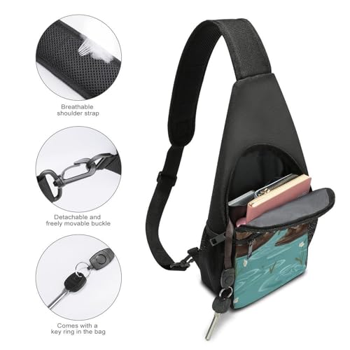 Mochila deportiva ligera para hombro y pecho miniatura 4