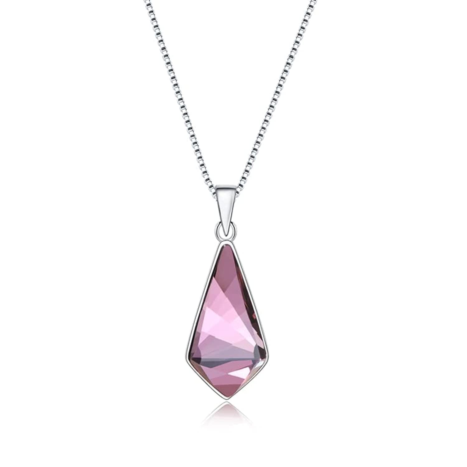 Sponsored Ad – Swarovski Crystal Pendant Necklace Silver Sterling 925, Necklace for women