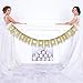 Pancarta de Just Married Bandera de Boda de Arpillera Decoración de Boda...
