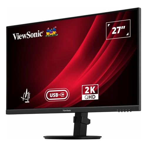 Image of ViewSonic VG2709-2K-MHDU-2 16:9 HDMI /USBC 100Hz QHD Monitor