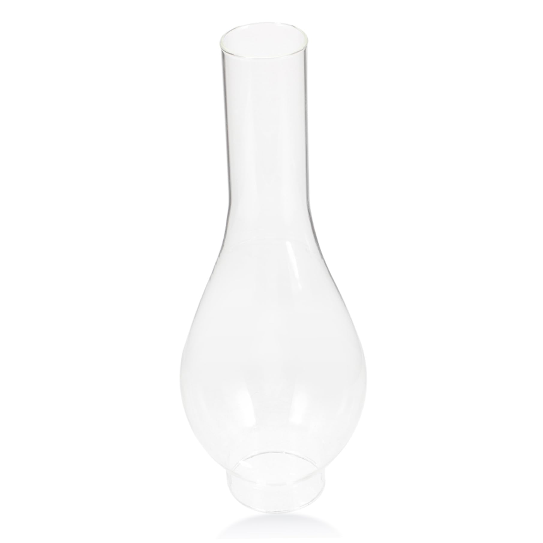 Vetro Di Ricambio Per Lume Lampada A Petrolio Da Carretto - Base 8,5 Cm