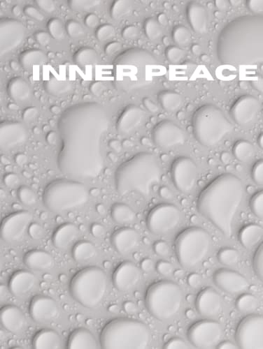 Inner Peace Water Decorative Home Staging Book: For Console table, End table Coffee table, Bookshelf Display & Show Home | Design on Spine 11'x8'inch