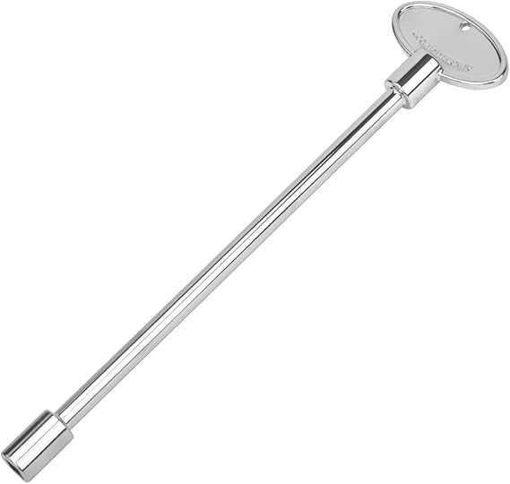 Universal Aluminum Gas Fireplace Valve Key – Fits 1/4-Inch Gas Valve Stems