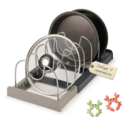 Imagen de Organizador de Sartenes y Ollas Extensible Genérico