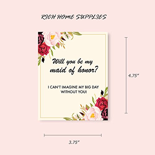 Wine Bottle Sticker Labels For Bridesmaid Wedding Gift Bridal Party - I Can’t Say I Do Without You - Set Of 7 #TOP5