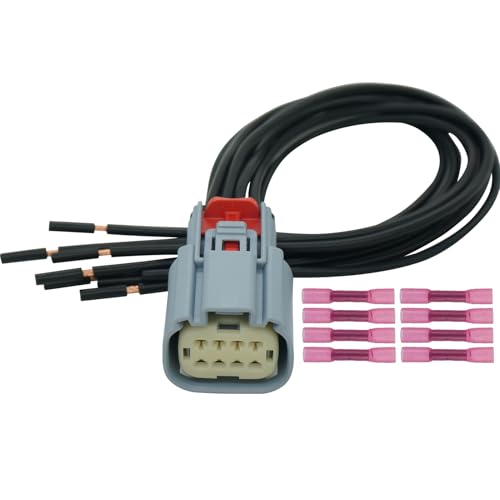 Micarun 8 Wires LED Taillight Turn Signal Light Stop Lamp