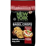 New York Style Bagel Crisps, Cinnamon Raisin, 6 Ounce