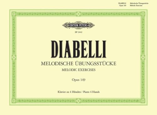 Diabelli - Melodische Übungsstücke Opus 149 - Klavier zu Handen / Piano Duet