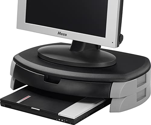 Q-Connect KF20081 TFT/LCD Office Stand, Plastik, 450 x 315 x 113 mm, Schwarz