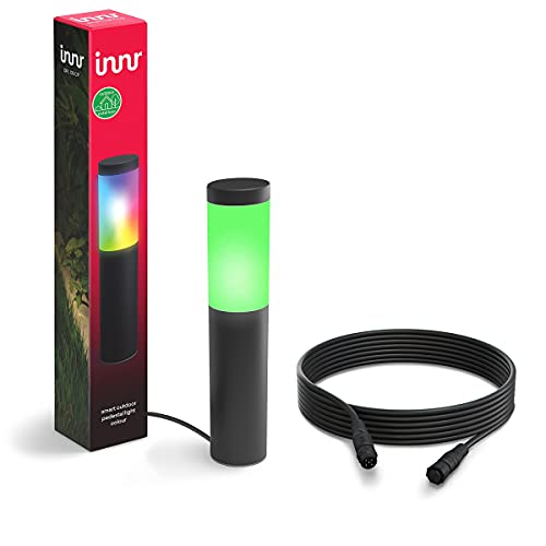 Innr Zigbee Smart Outdoor Pedestal Light And Extension Cable Bundle, Extension Elements For Innr Outdoor Pedestal Light Set cover