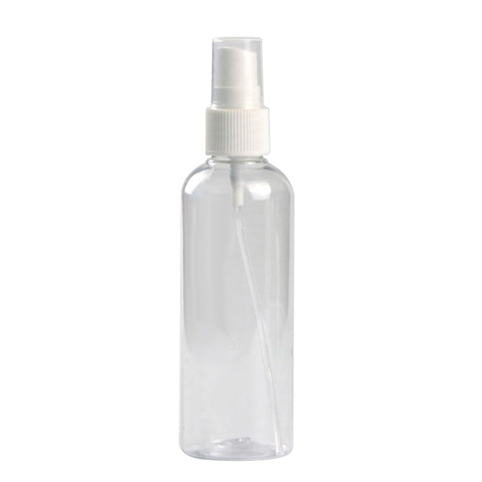 HshDUti Spray Bottle, Transparent Fine Mist Sprayer Bottles Plastic Empty Refillable Atomiser with Flip Caps-BPA Free PET Plastic,Holiday Travel Bottle 200ml