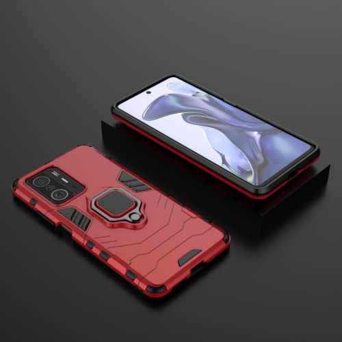 FTRONGRT Xiaomi 11T PRO Cover, Hybrid Dual Layer
