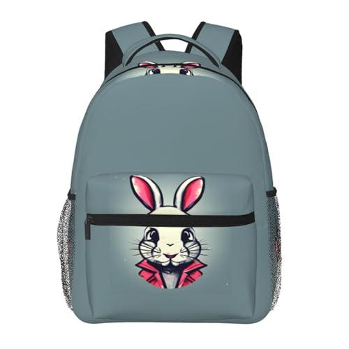 Sac à dos lapin poétique et léger pour voyager l'esprit libre