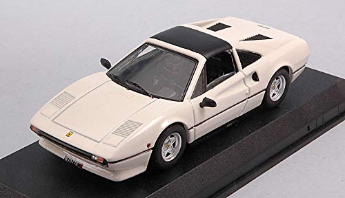FERRARI 308 GTS 1978 WHITE 1:43 Best Model Auto