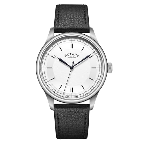 Rotary Orologio da uomo Heritage in acciaio inossidabile con cinturino