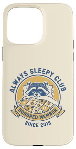 Always Sleepy Club �A���C�O�} �������D�� �ӑĂȃ��[���A �X�}�z�P�[�X iPhone 15 Pro Max �p