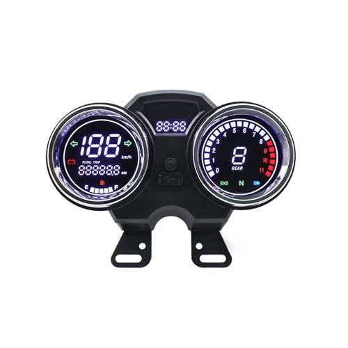 Tableau de bord numérique LED moto Suzuki 125cm3 pour vos trajets quotidiens