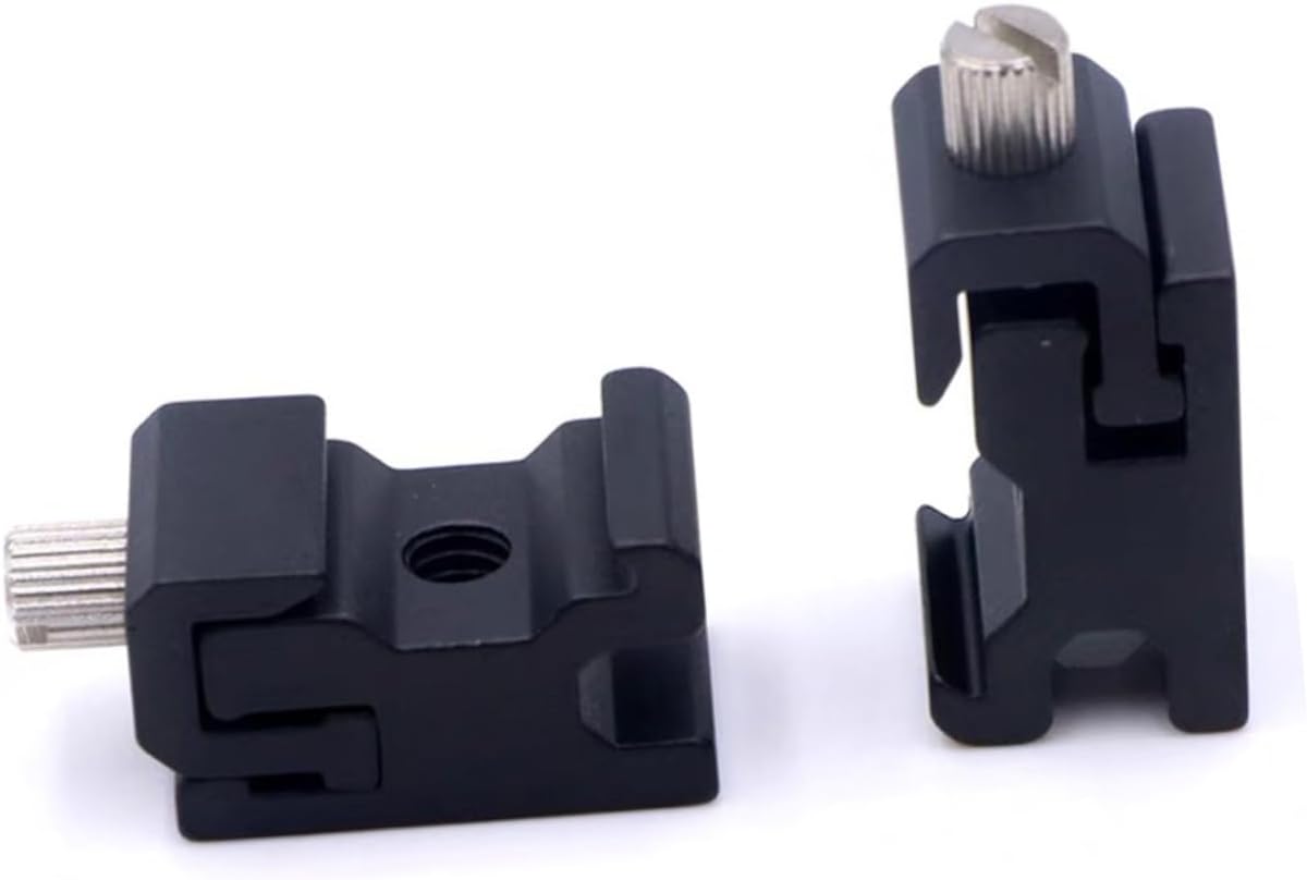 POPETPOP 16pcs Cold Shoe Mount Tripod Screw Adapter for DSLR Camera Rig Wide Compatibility Camera Accessories