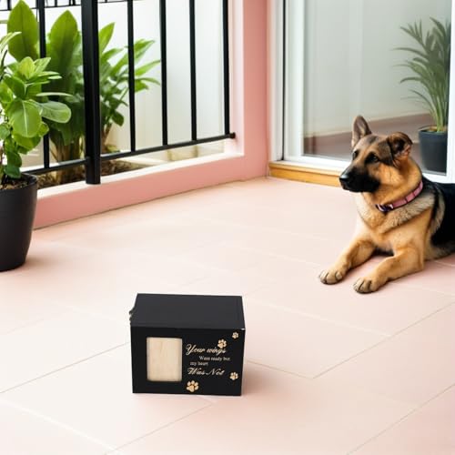 Urne funéraire pour animaux décoration commémorative maison en bois - 6